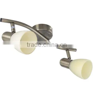 Antique Brass LED Spot Light Luminaires With Replaceable E14 5W LED Bulbs thumbnail-1