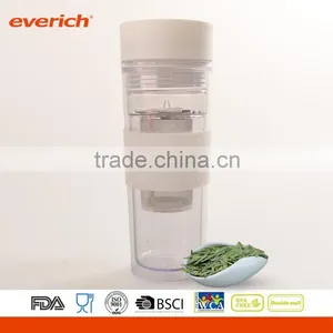 16oz Double Wall Tritan Tumbler With Flip Lip and Stainless Steel Infuser thumbnail-3