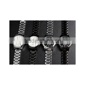 Japan Quartz Shiny Stainless Steel Metal Band Oem Watch for Men thumbnail-5