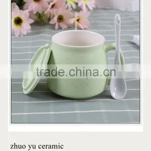 Sublimation Ceramic Coffee Mug With Cover thumbnail-4