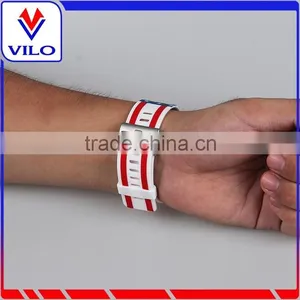 2016 Newest Link Bracelet Classic Soft Silicone Sport Style Replacement Strap Rubber Band For Fitbit Blaze Fitness Watch thumbnail-6