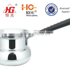 Hot Sale High Quality Stainless Steel Drum-type Milk Pot thumbnail-1