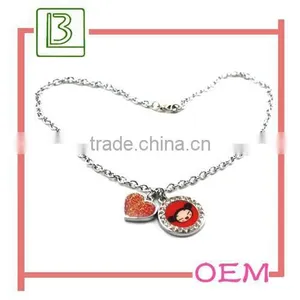 Custom Designs Picture Quotable Charm Necklace thumbnail-5