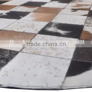 Leather Patch Rugs M-68 thumbnail-2