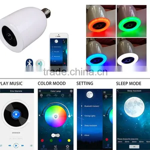 Wireless Smart Bluetooth LED Music Light Bulb thumbnail-2