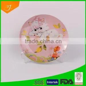 Ceramic Plate With Lovely Cat Design , High Quality Ceramic Plate With Full Decal thumbnail-1