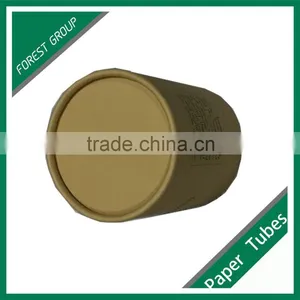 NATURE BROWN PAPER TUBE CUSTOM MAILING TUBES WITH LID thumbnail-3