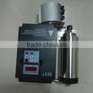 GDZ80-2.2F 2.2KW 220V 5A 400Hz ER16 80mm 24000rpm Air Cooled ac Spindle Motor Quality Choice Supplier's Choice thumbnail-2