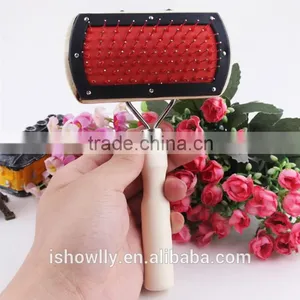 Pet Grooming Wooden Two Sides Comb With Brush thumbnail-3