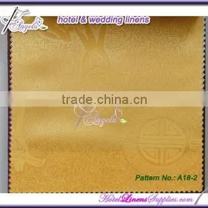 90" * 90" Square Poly Jacquard Dobby Tablecloths for Wedding Events Decorations thumbnail-2