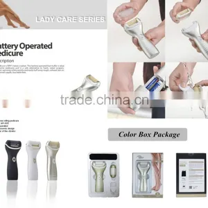 Home Use Battery Operated and Safty Foot File Pedicure Device / Feet Callus Remover thumbnail-5