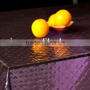Purple Wedding Table Cloth thumbnail-1