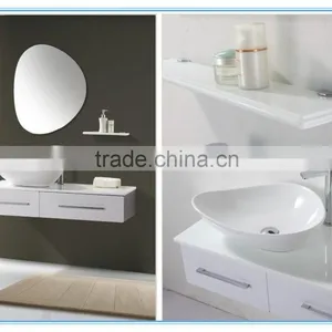 Stainless Steel Cheap Modern Bathroom Vanity for Home or HotelS-1305 thumbnail-1