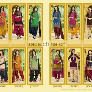 EXCLUSIVELY COTTON PATIYALA SUIT thumbnail-6