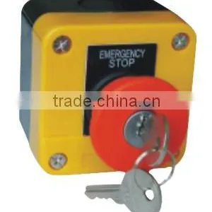 One Hole Key Lock Emergency Switch Box (controller Case, Push Button Switch Cabinet) thumbnail-1