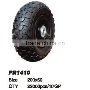 Rubber Pnuematic Wheels Manufactures for Hand Truck Wheel 200x50 thumbnail-1