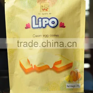 Hot Sale LIPO 129G Cream Egg Biscuit for Breakfast and Snack With Good Price and Delicious thumbnail-1