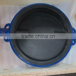 Butterfly Valves D371X-10 Supplier High Quality Wafer Soft Seal Gear Operated Wafer Center Line Wcb Butterfly Valve thumbnail-5