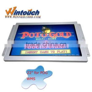 2015 Hot Sale Infrared Gaming Open Frame Touch Screen Monitor With VGA/DVI Signal Input for POG/WMS thumbnail-3