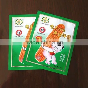 High Quality Three Side Seal Plastic Bags for Corn Seed thumbnail-1