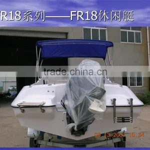 UF18 Fiberglass High Speed Small Cabin Outboard Engine Yacht Quality Choice Most Popular thumbnail-3