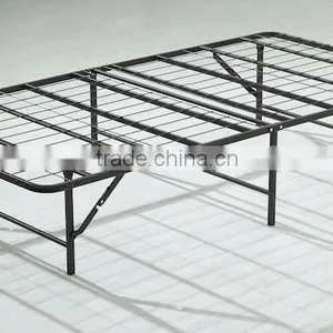 Queen Size Storage Steel Mattress Bed Frame thumbnail-3