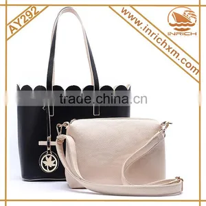 2016 New Model Wholesale Cheap Designer Fashion PU Leather Lady Handbags thumbnail-1