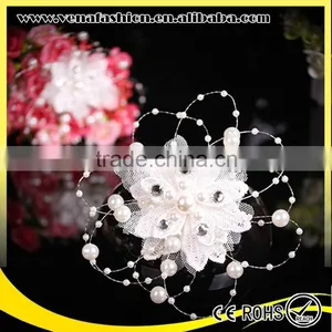 White Flower Ladies Fancy Elite Hair Clips for Haidresser thumbnail-5