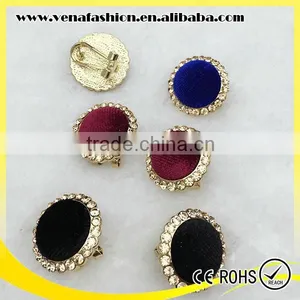 Small Quantitiy Korean Fancy Flannelette Diamond Stud Earrings thumbnail-1