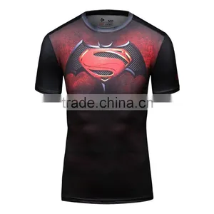 Women Custom Fashion T-shirt 3d Sublimation Printing Polyester t Shirt 2016 Wholesale Men Clothing thumbnail-5