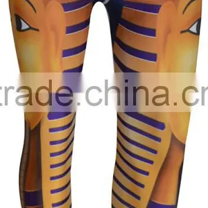 2016 Wholesale Sublimated Fitess Leggings Yoga Pants Compression Tights Activewear thumbnail-1