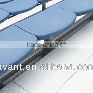 Fixed Colorful Simple Mounted Plastic Stadium Chair,bucket Seating,retractable Seating for Sport Ball Games,education,amusement thumbnail-1