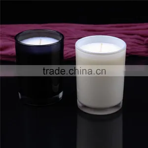 Classic Scented Candle in Black Glass Jar Romantic Soy Wax Candle thumbnail-3