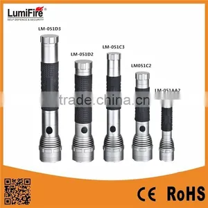 Lumifire LM-051 Camping Long Distance Powerful Aluminium +Rubber LED Torch Flashlight Series thumbnail-1