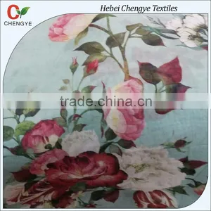 100% Cotton 60*60/90*88 Voile Printed Fabric thumbnail-1