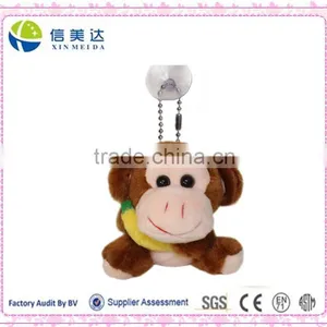 Monkey Plush Stuffed Animal Keychain 10cm thumbnail-1