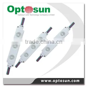 IP65 ce Rohs Smd dc Injection Plastic Waterproof Waterproof 3 Leds Rgb Injection Led Module thumbnail-1