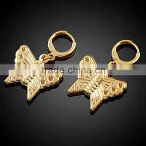 Jewelry Factory China Top Quality Fashion Copper Long Hanging Earring Design thumbnail-2