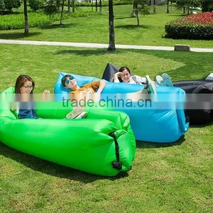 2016 New Design Fast Filling Waterproof Inflatable Lazy Sofa Bed/Hangout Lounge Sleeping Air Sofa Bag thumbnail-4