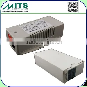 35W/56V DC 36V~72V Input Gigabit High PoE Injector thumbnail-1
