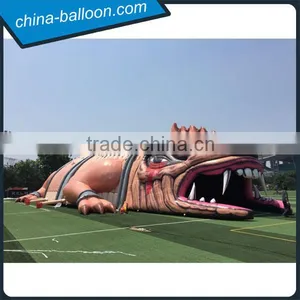 2016 Customized New Design Inflatable Dragon House, Giant Inflatable Haunted Dragon House for Halloween Decoration thumbnail-1