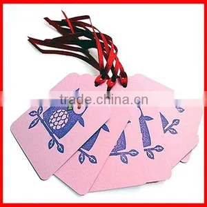 Top Design Black Custom Hang Tags Samples Wholesale Manufacture for Sale thumbnail-1