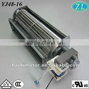 Cross Flow Fan Small Motor Shade Pole MotorYJ48-16 for Fireplace,ventilation,heater,cooler,air ConditionerUL CUL VDE ROHS CCC CE thumbnail-1