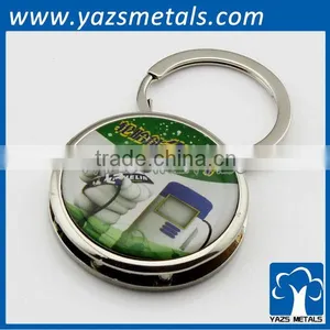 Hot Sales Metal Printing Custom Promotion Keychain thumbnail-1