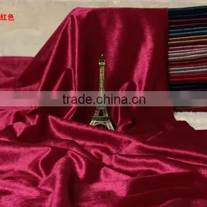 100% Polyester Velvet Sofa Fabric Bonding With Backing Fabric for Sofa or Upholstery thumbnail-3