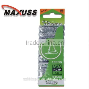 MD-10 AAA 1.5V R03P UM-4 Duty Battery thumbnail-1