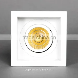 6W 9W 13W COB LED Downlight With Round and Square Outer Ring Made in China thumbnail-5