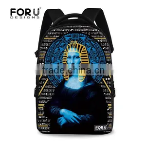 900D Mona Lisa Series Women Laptop Bag,Laptop Backpack,Laptop Bag thumbnail-5