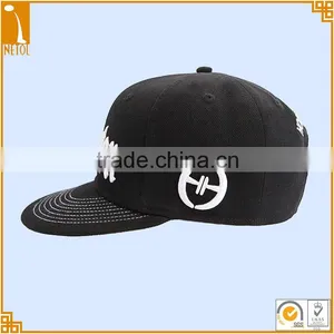 6 Panels Flat Bill Custom Brand Snapback Baseball Caps thumbnail-2