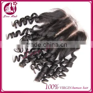 Favorites Compare Very Popular 6a Grade Unprocessed Virgin Human Brazilian 3 Parting Lace Closure thumbnail-3